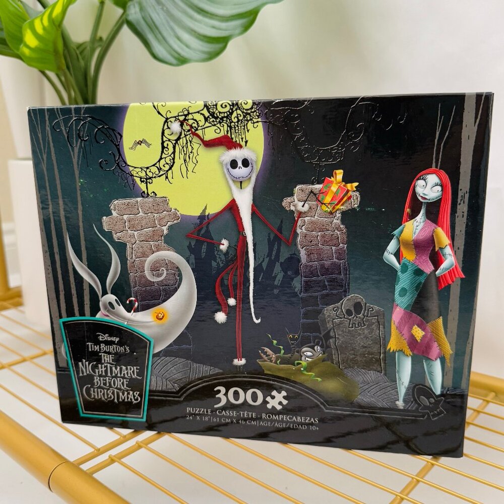 Disney Brand New Never Opened 300 Piece Nightmare Before Christmas Puzzle!